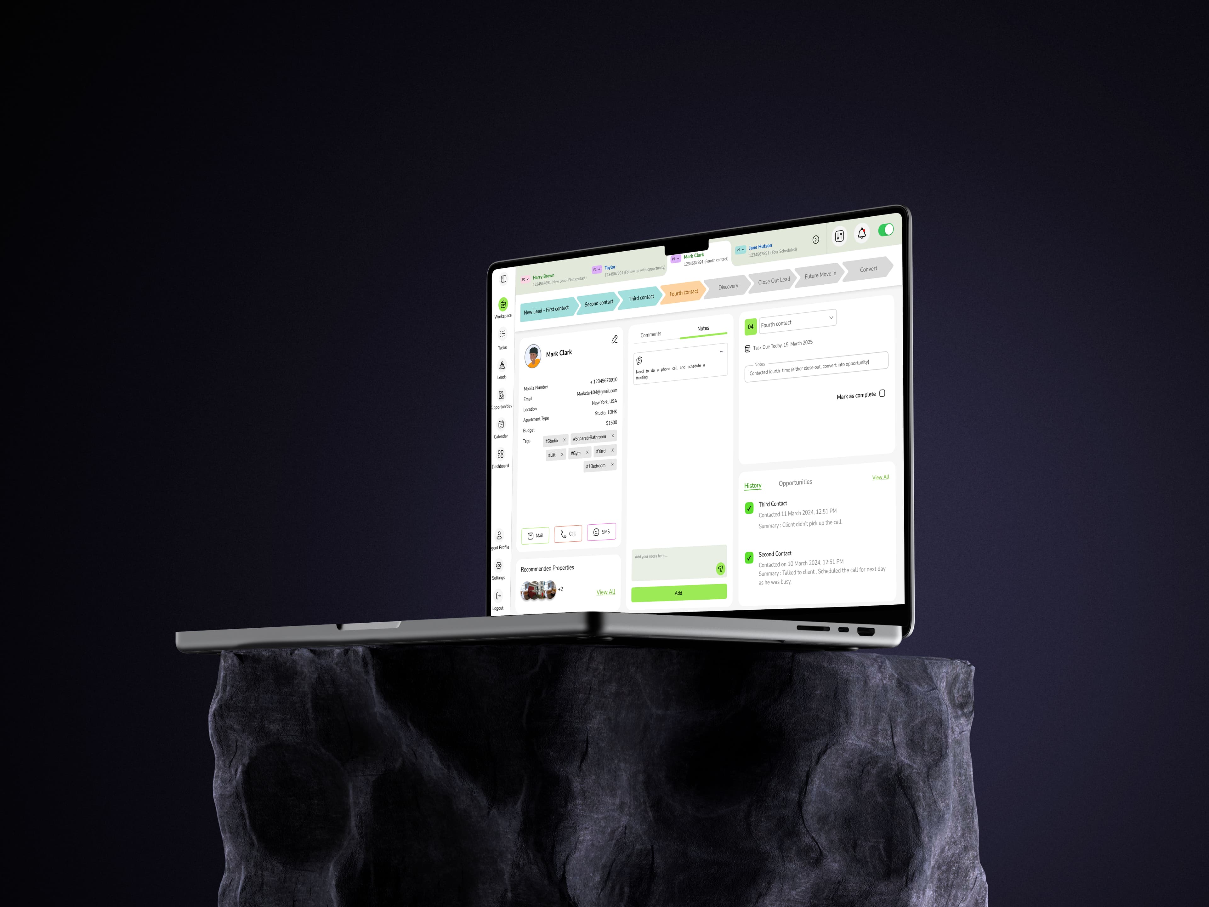 Real Estate CRM Platform